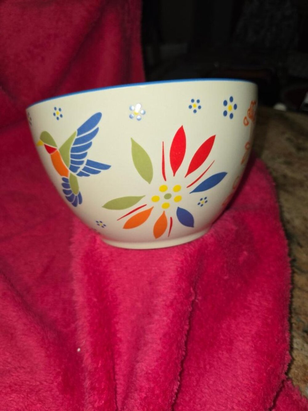 Temp-tations 2qt Seasonal Garden Bowl NEW